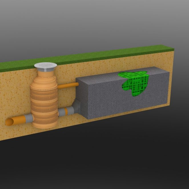 Raineo system - Stormbox and PRO manhole